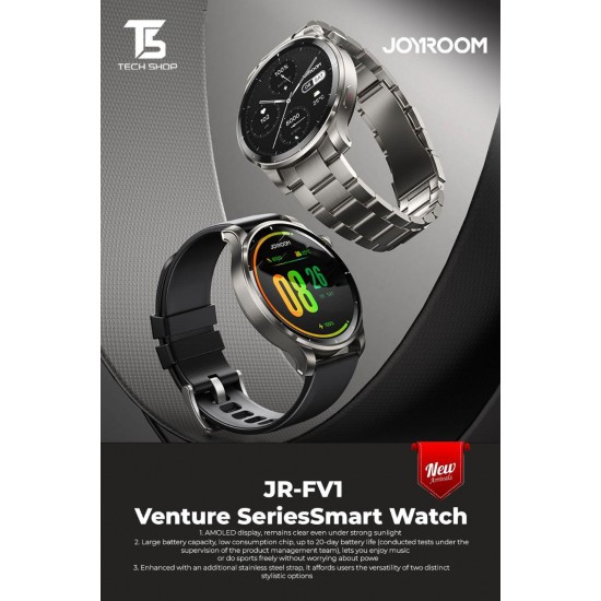 Smartwatch Joyroom Waterproof JR-FV1 Gray